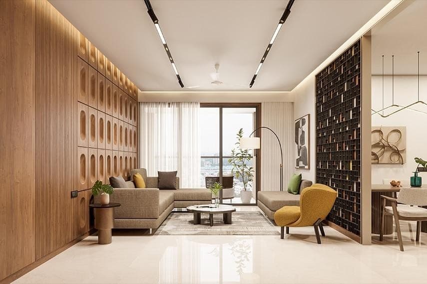 Interior finishing work
